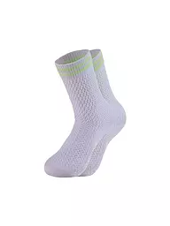 OOLEY | Socken NET offwhite | lila