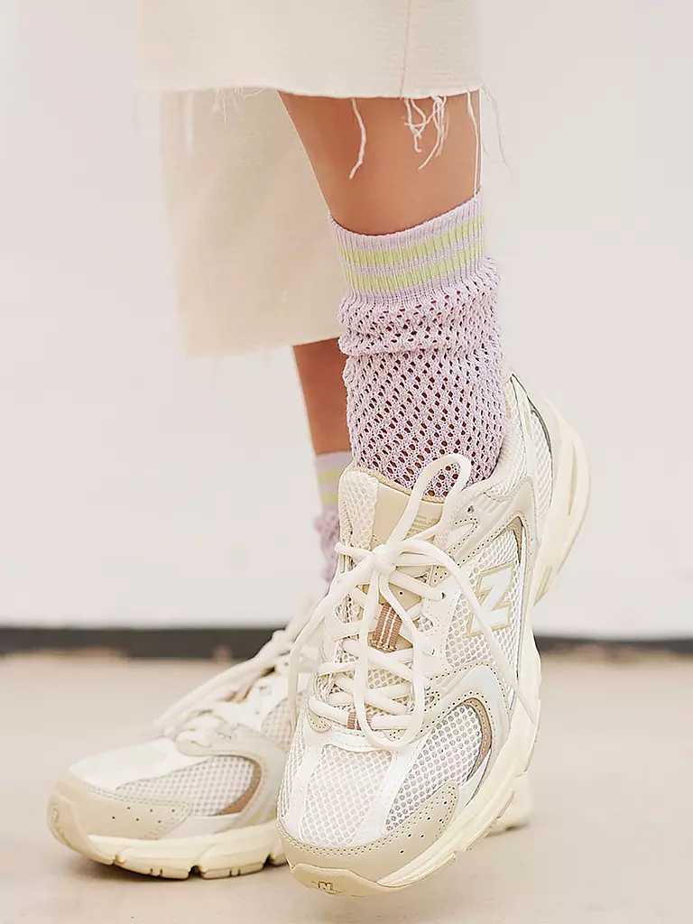 OOLEY | Socken NET lilac | creme