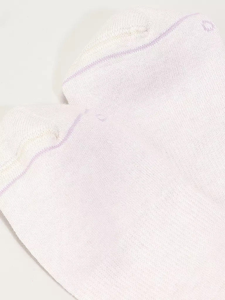 OOLEY | Socken STREETMOOD lilac glitter | weiss
