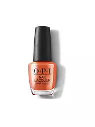 OPI | Nagellack (14 Cyber Cherry ON Top) 15ml  | orange