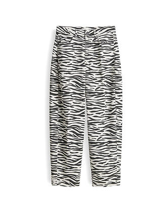 OPUS PANTS | Jeans Balloon Fit MARI CLEAR ZEBRA