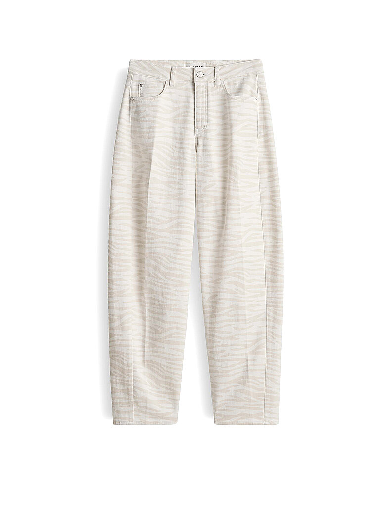 OPUS PANTS Jeans Balloon Fit MARI CLEAR ZEBRA creme | 34/L28