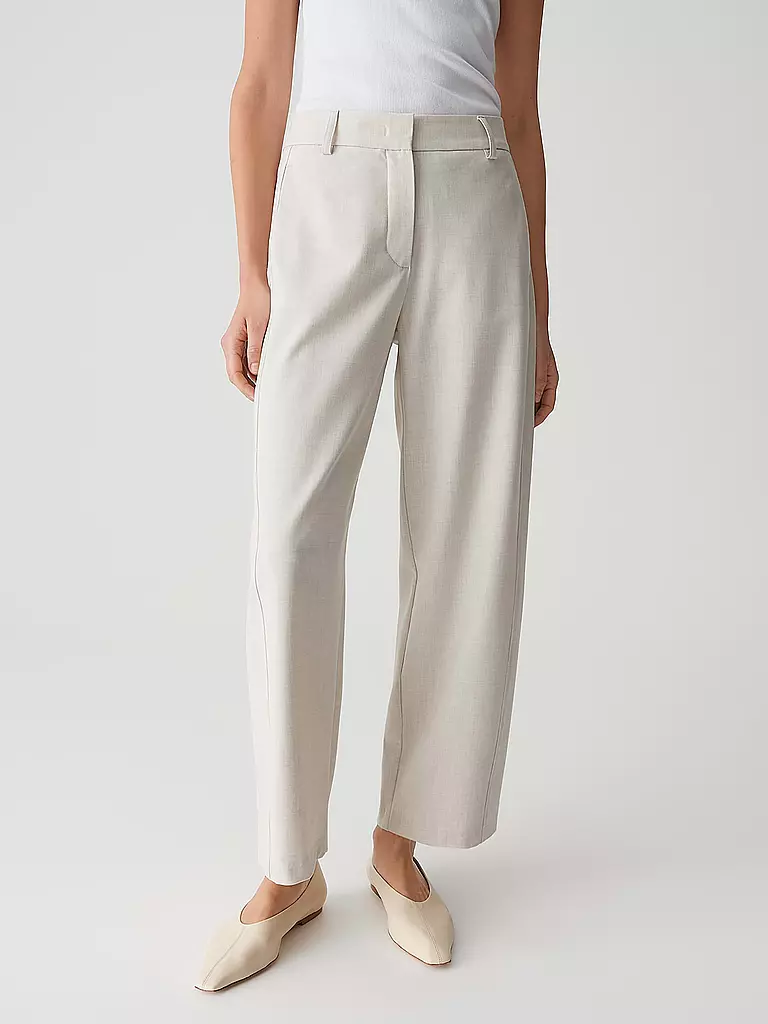OPUS PANTS | Businesshose 7/8 METTE | creme