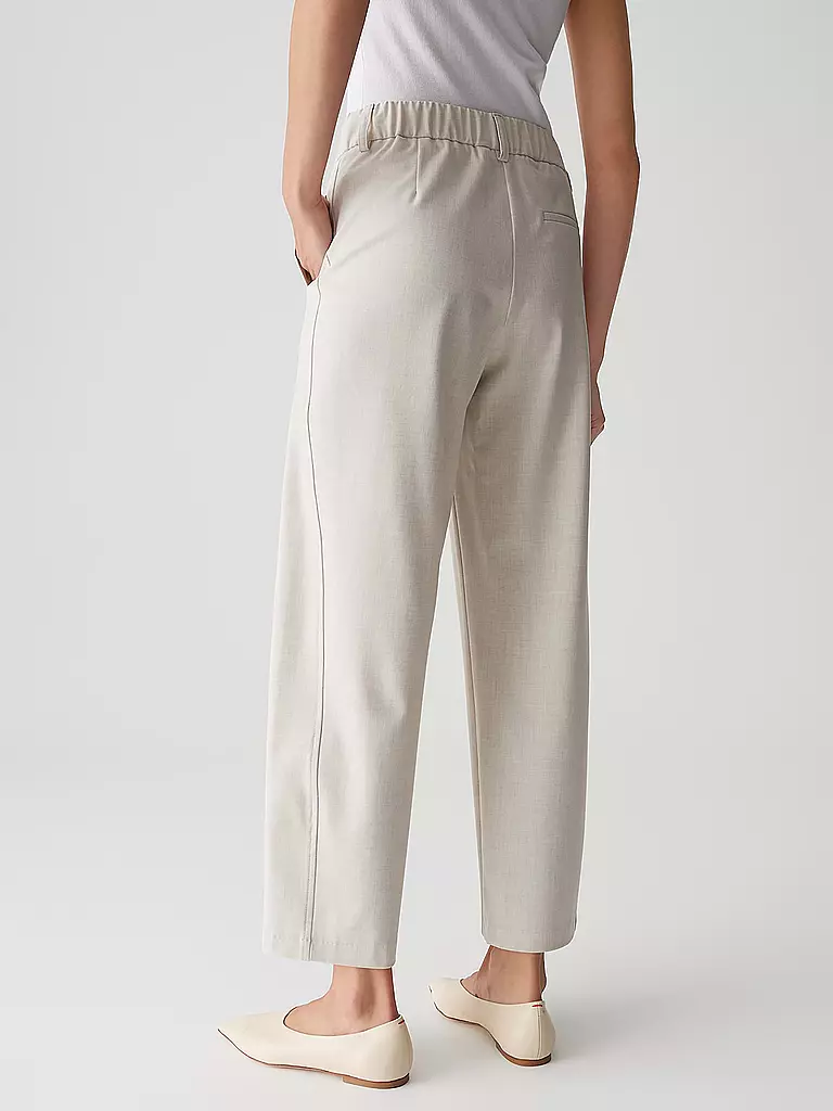 OPUS PANTS | Businesshose 7/8 METTE | creme