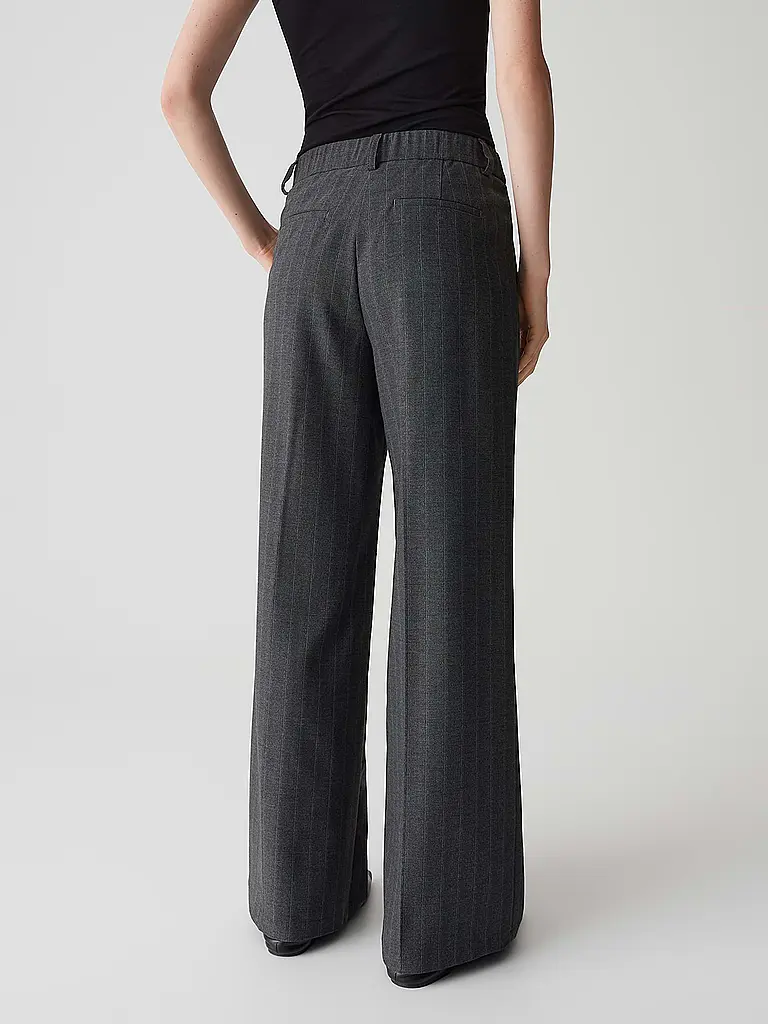 OPUS PANTS | Businesshose Wide Leg MOIRA BLAZE | hellgrau