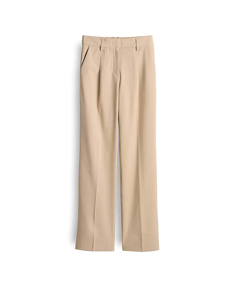 OPUS PANTS | Hose Flared Fit MOIRA | Beige