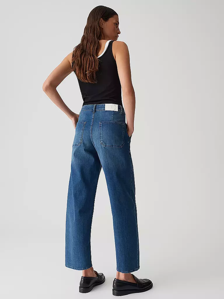 OPUS PANTS | Jeans Balloon Fit 7/8 MELLY FREE | blau