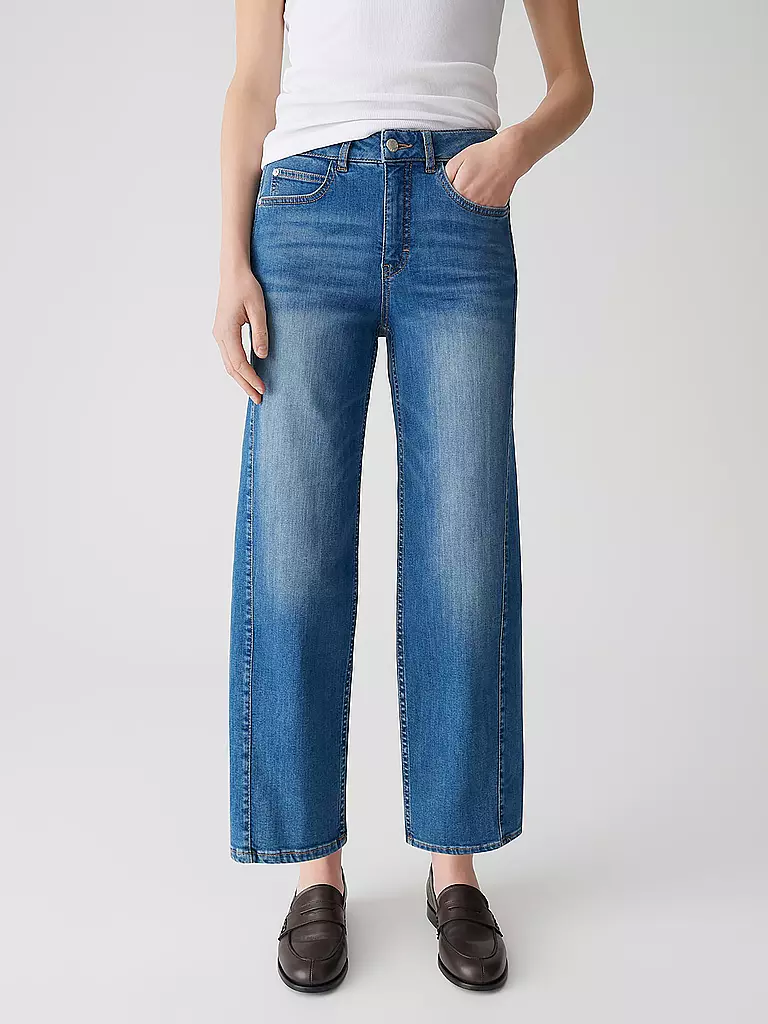 OPUS PANTS | Jeans Balloon Fit 7/8 MELLY TWIST | blau