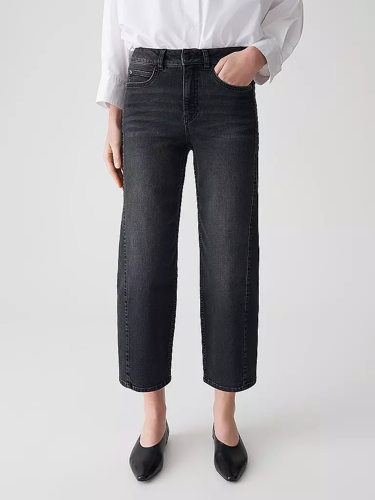OPUS PANTS | Jeans Balloon Fit 7/8 MELLY TWIST | dunkelblau