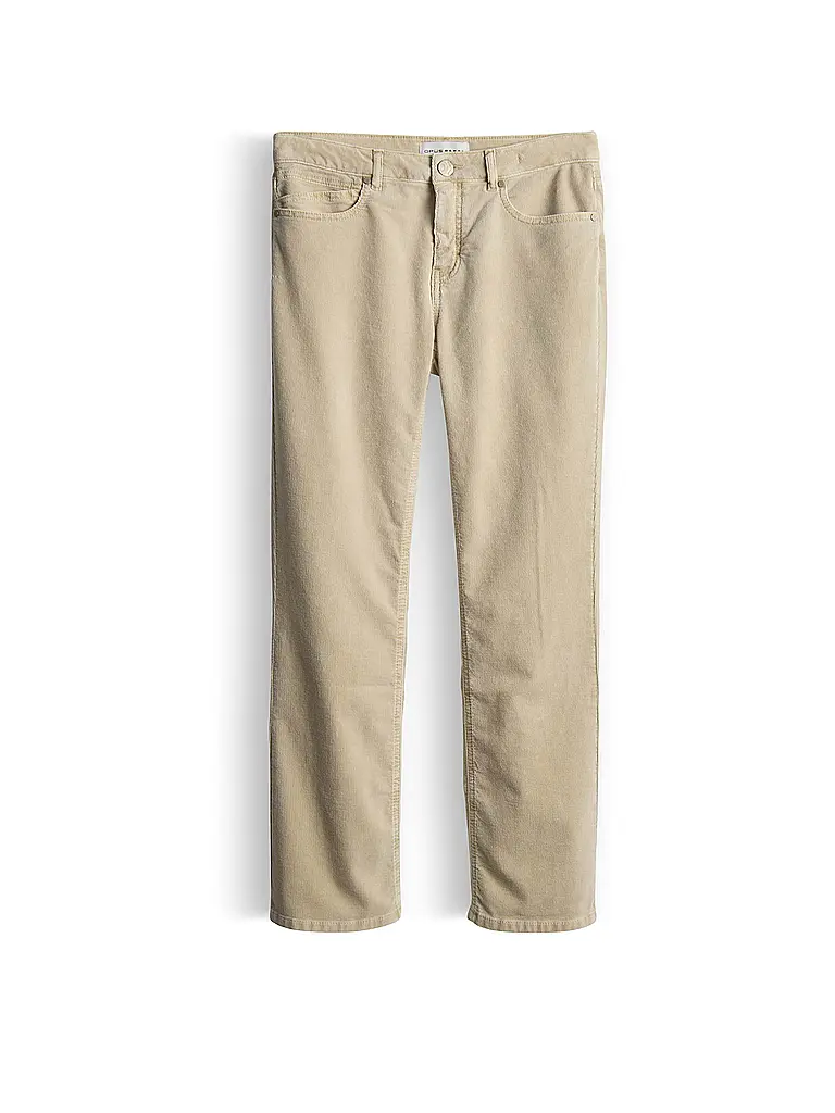 OPUS PANTS | Jeans Straight Fit ENJA GENTLE | beige