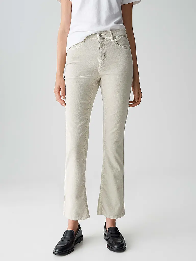 OPUS PANTS | Jeans Straight Fit ENJA GENTLE | beige