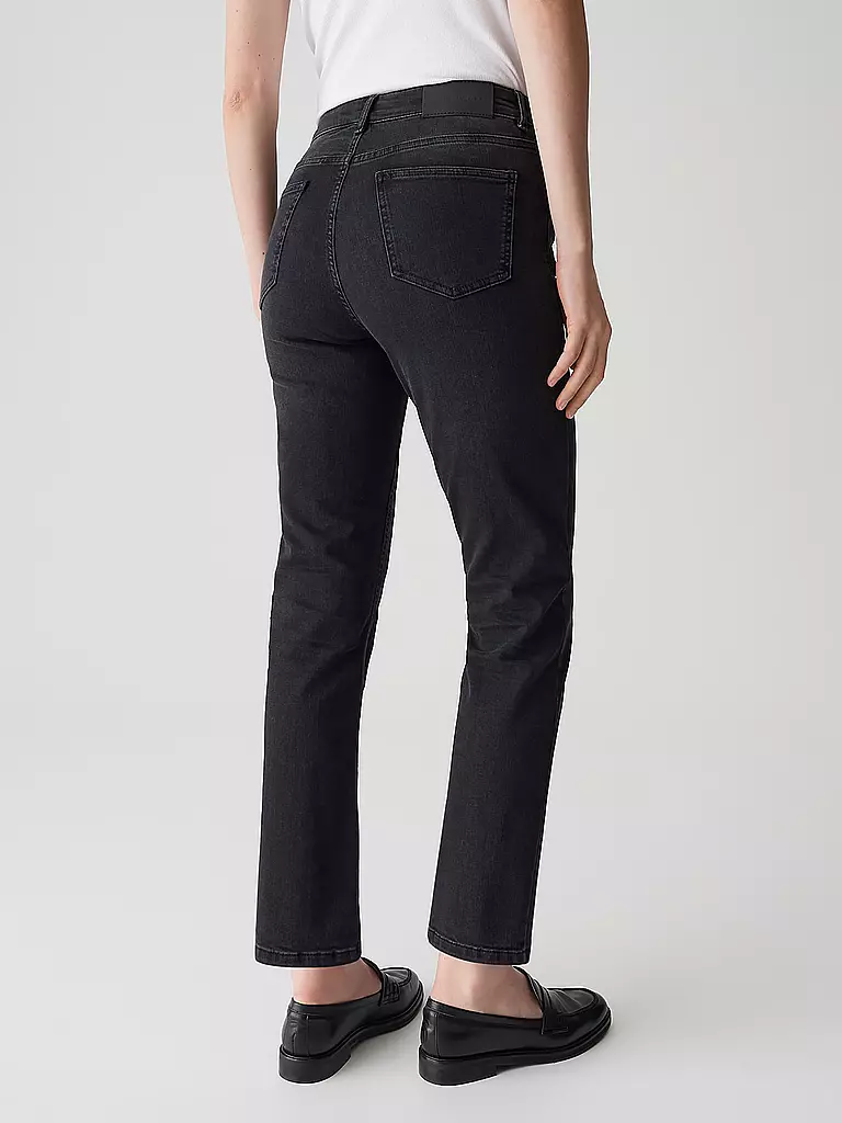 OPUS PANTS | Jeans Straight Fit MELLY BASE | schwarz