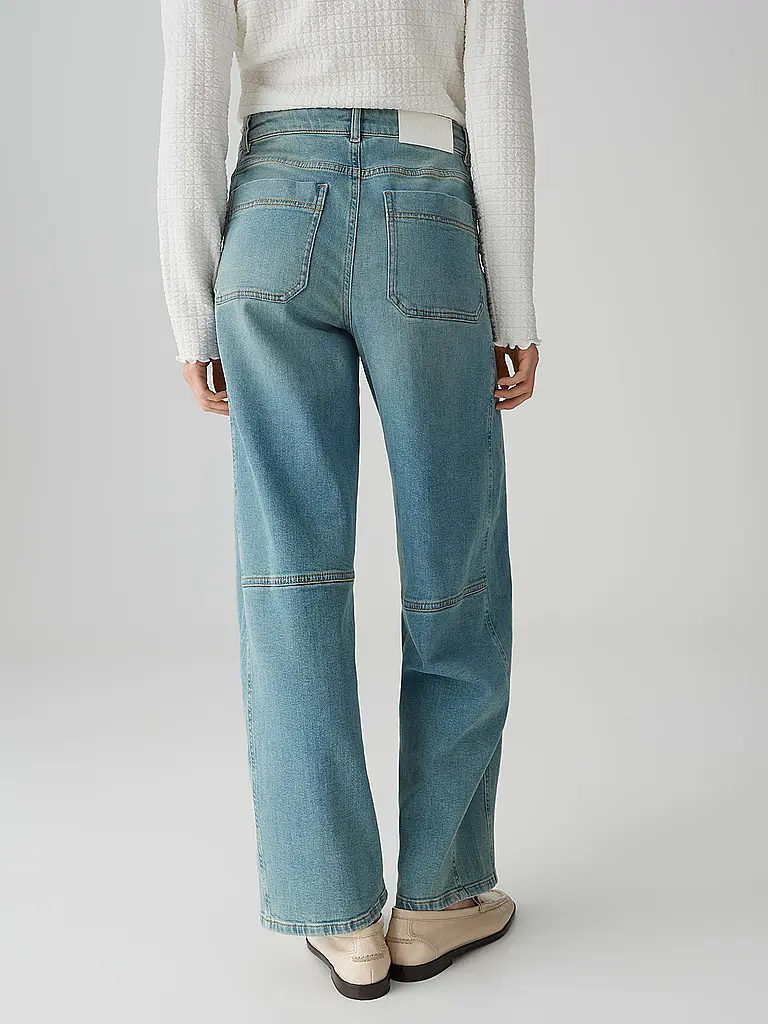 OPUS PANTS | Jeans Straight Fit MELLY BRANCH | Hellblau