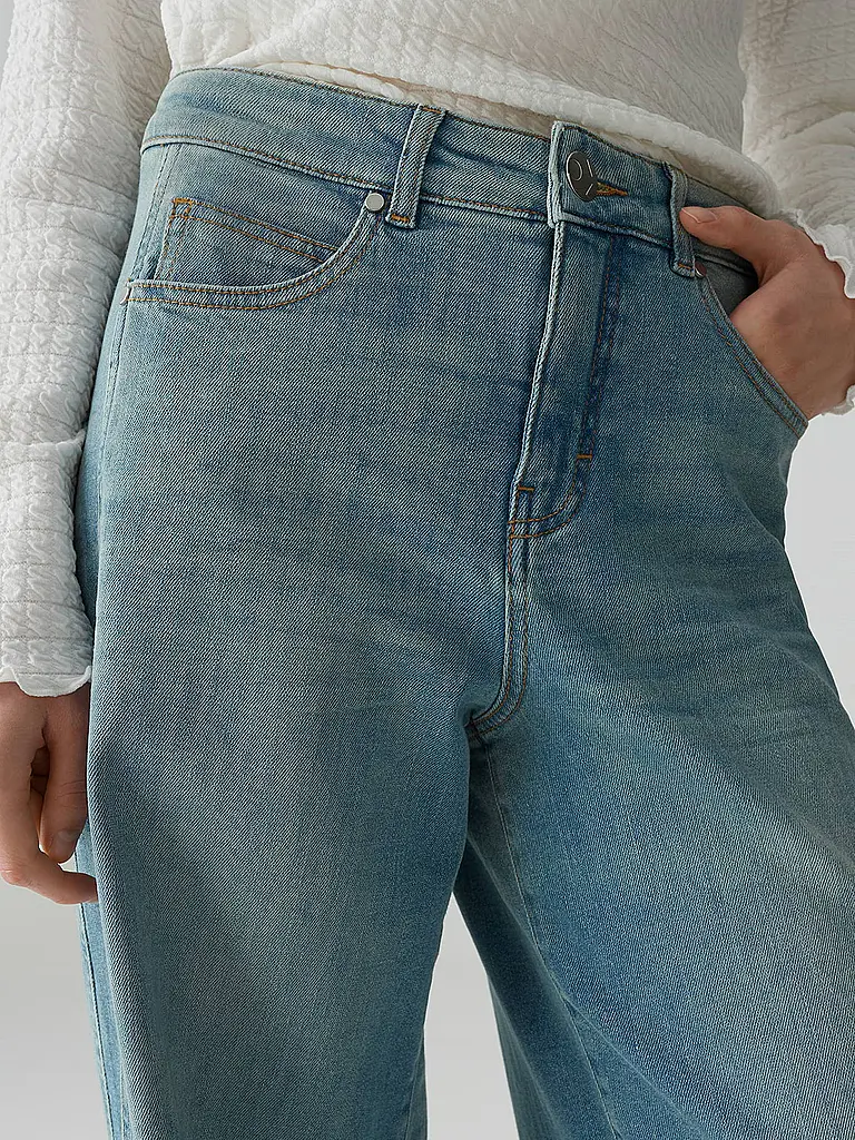OPUS PANTS | Jeans Straight Fit MELLY BRANCH | Hellblau