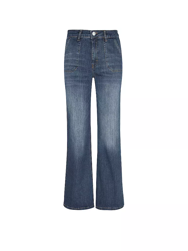 OPUS PANTS | Jeans Straight Fit MELLY CRUSH | dunkelblau