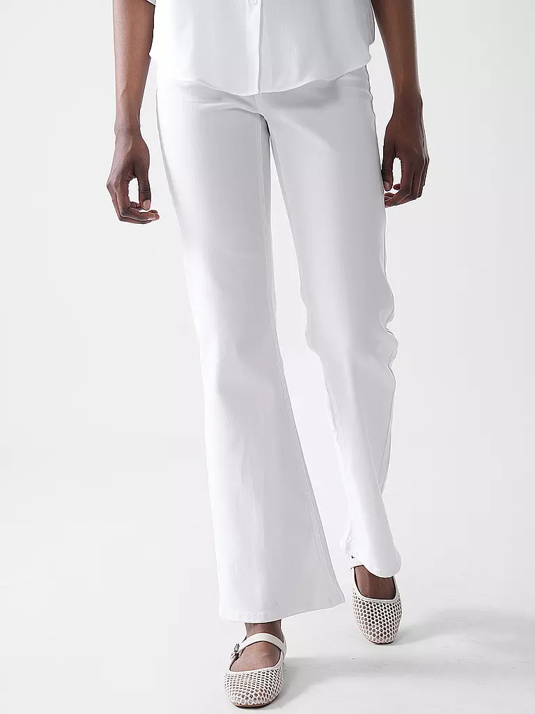 OPUS PANTS | Jeans Straight Fit MELLY FRESH | weiss