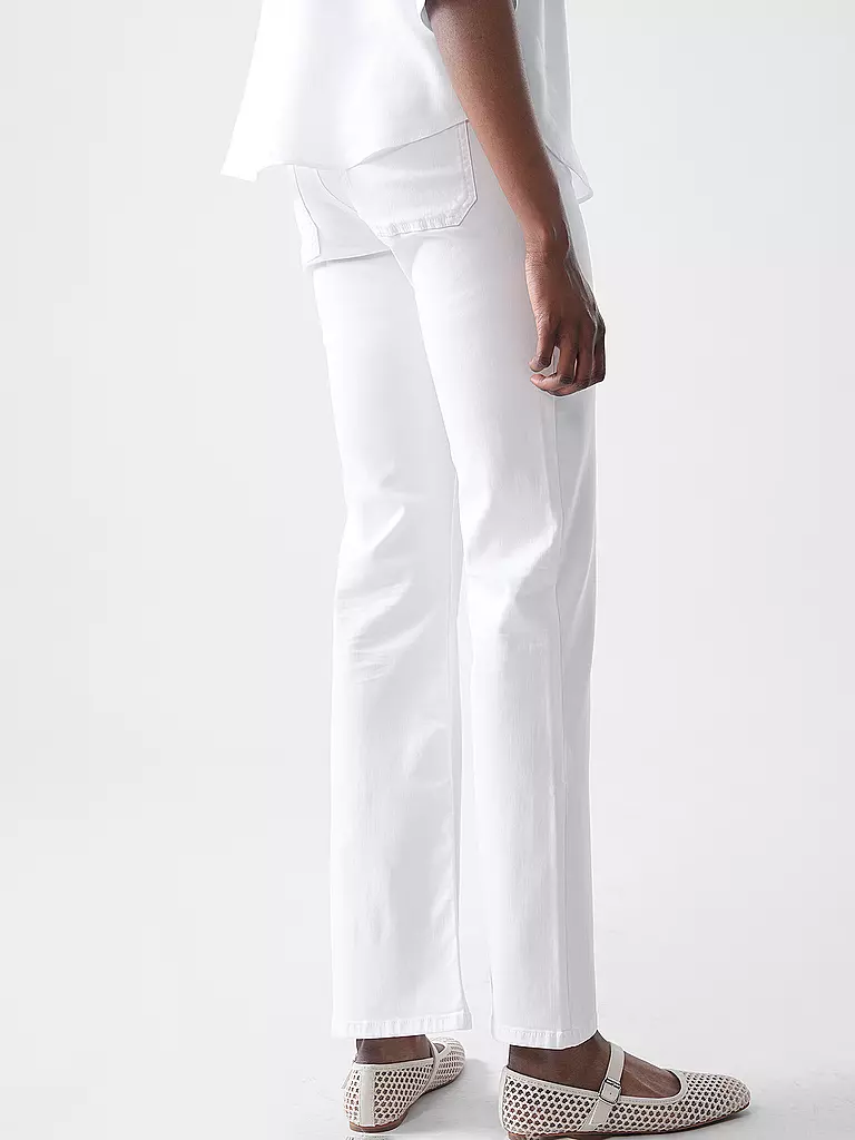 OPUS PANTS | Jeans Straight Fit MELLY FRESH | weiss