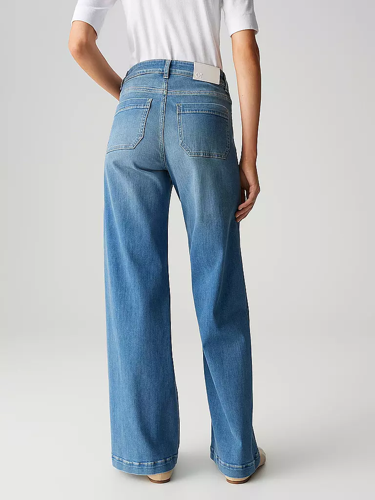 OPUS PANTS | Jeans Straight Fit MELLY GROOVE | blau