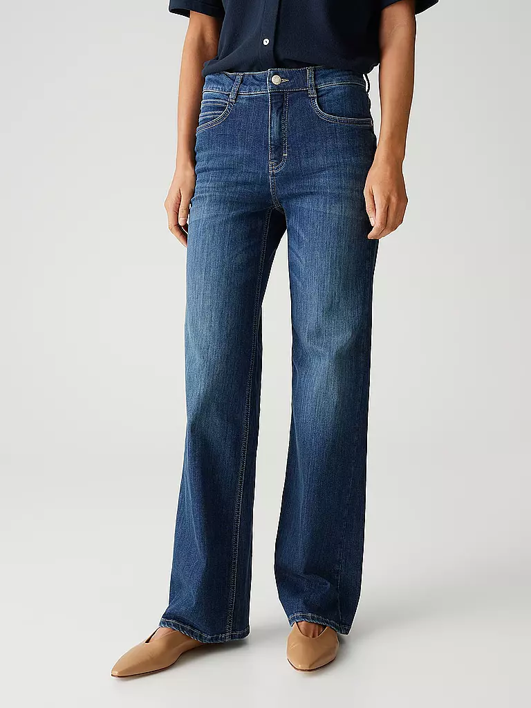 OPUS PANTS | Jeans Straight Fit MELLY MODERN | dunkelblau