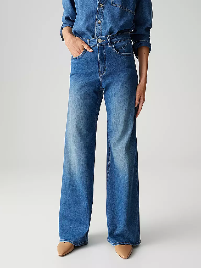 OPUS PANTS | Jeans Wide Leg MELLY COOL | blau