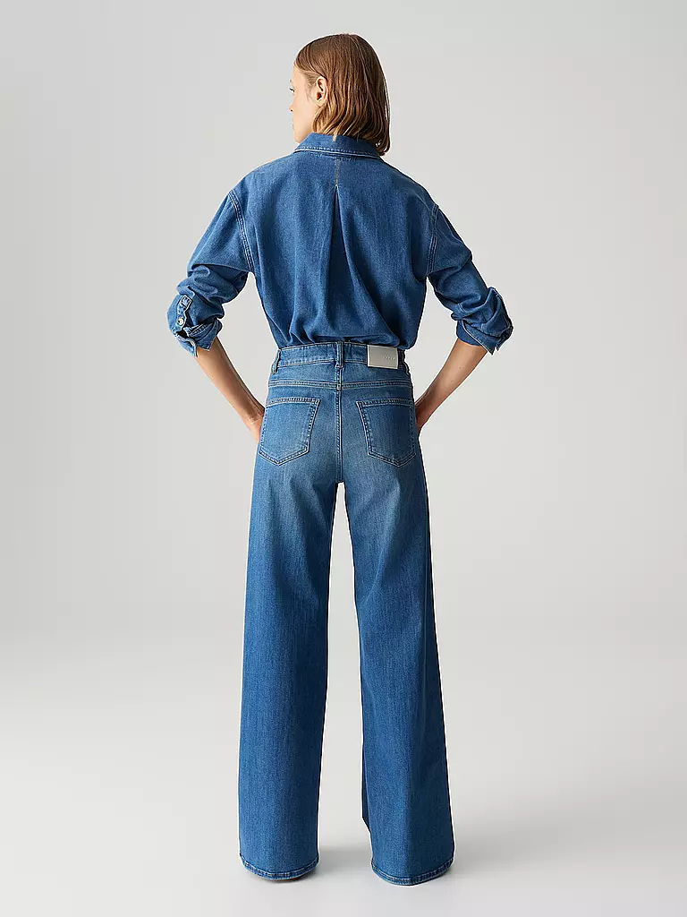 OPUS PANTS | Jeans Wide Leg MELLY COOL | blau