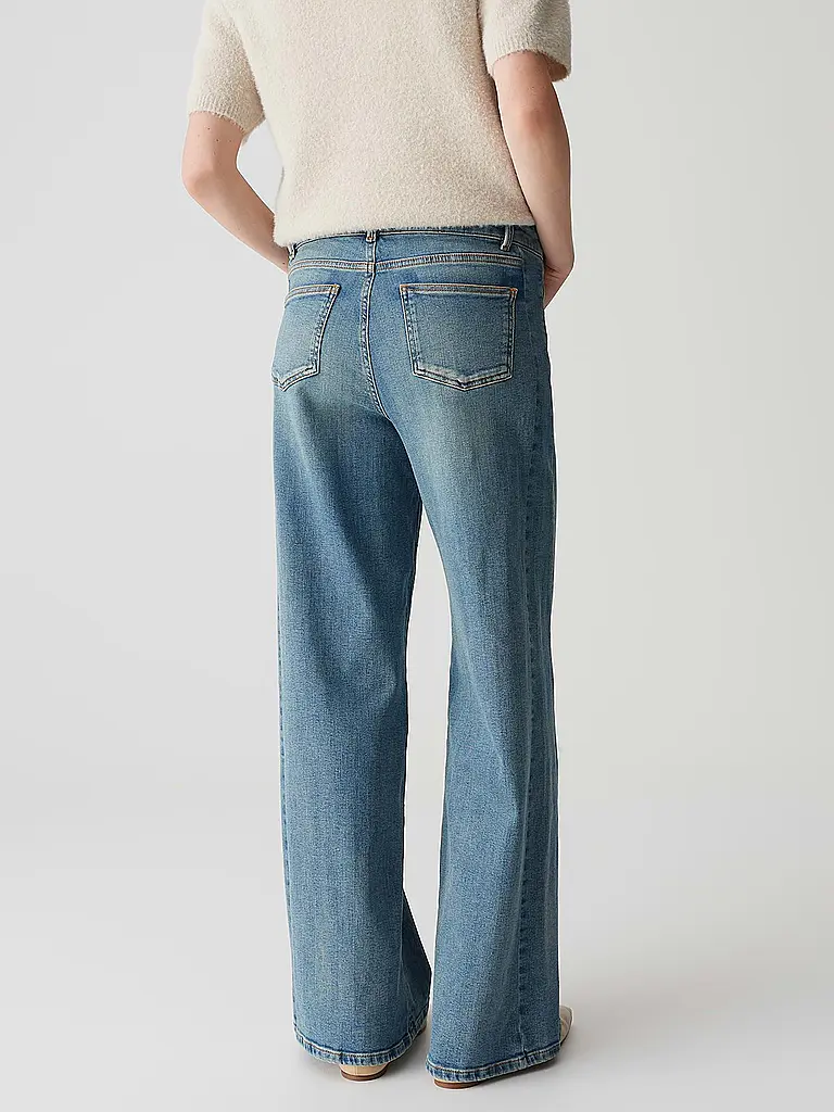 OPUS PANTS | Jeans Wide Leg MELLY COOLEST | hellblau