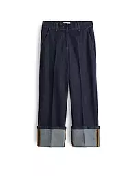 OPUS PANTS | Jeans Wide Leg MOIRA CLEAN | dunkelblau
