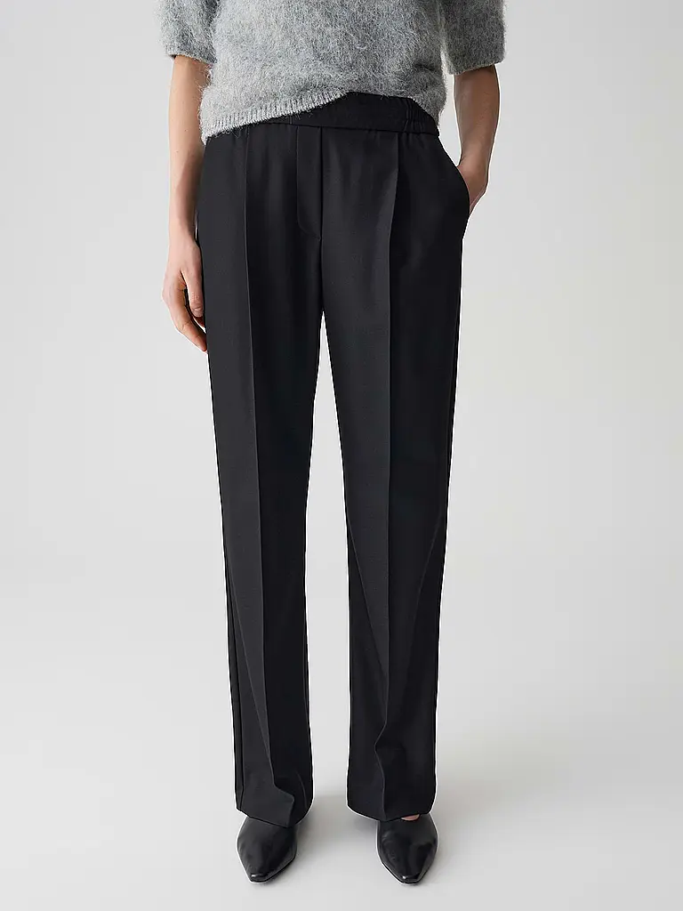 OPUS PANTS | Marlenehose MACIE VIBE | schwarz