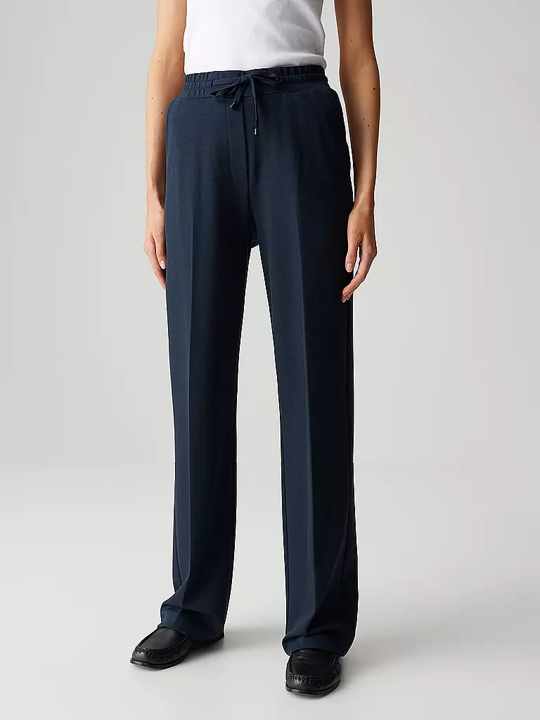 OPUS PANTS | Marlenehose MACIE | dunkelblau
