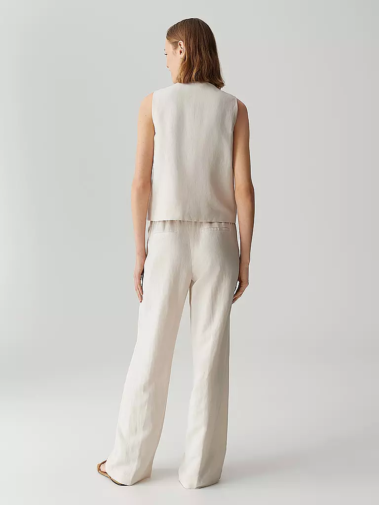 OPUS PANTS | Marlenehose MALOTTA NATURAL | creme