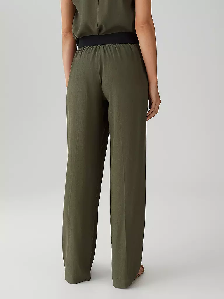 OPUS PANTS | Marlenehose MALOTTA SUMMER | olive