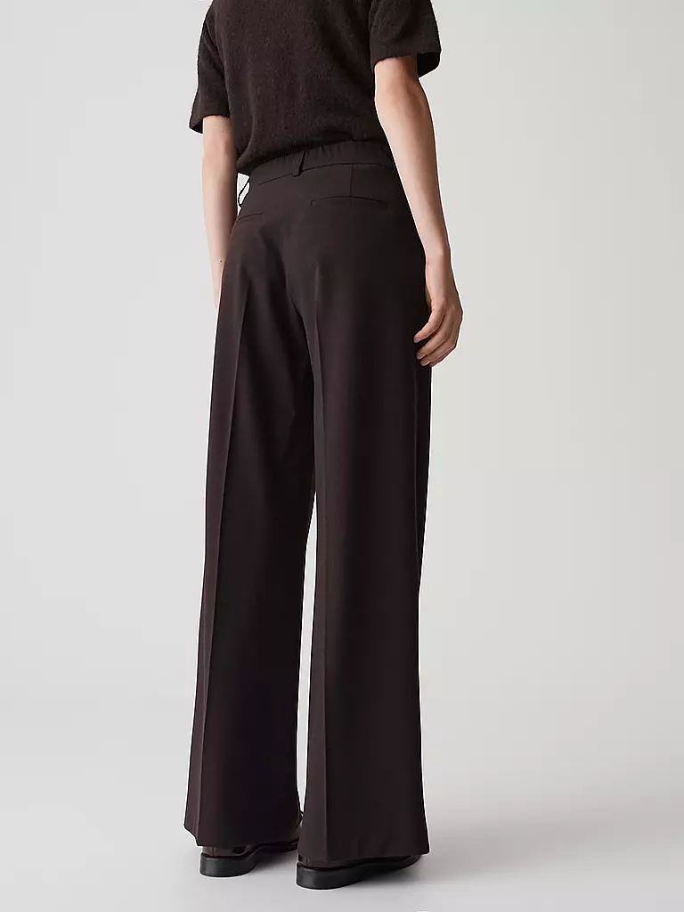 OPUS PANTS | Marlenehose MOIRA SOUL | braun