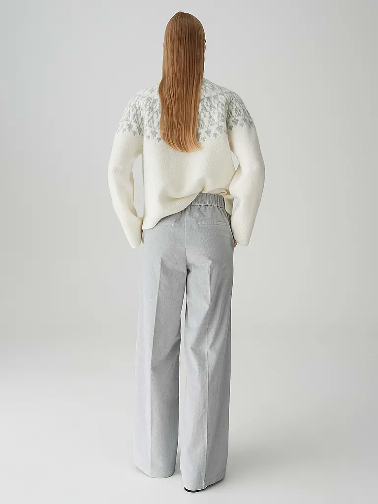 OPUS PANTS | Marlenehose MUCIA | Hellgrau