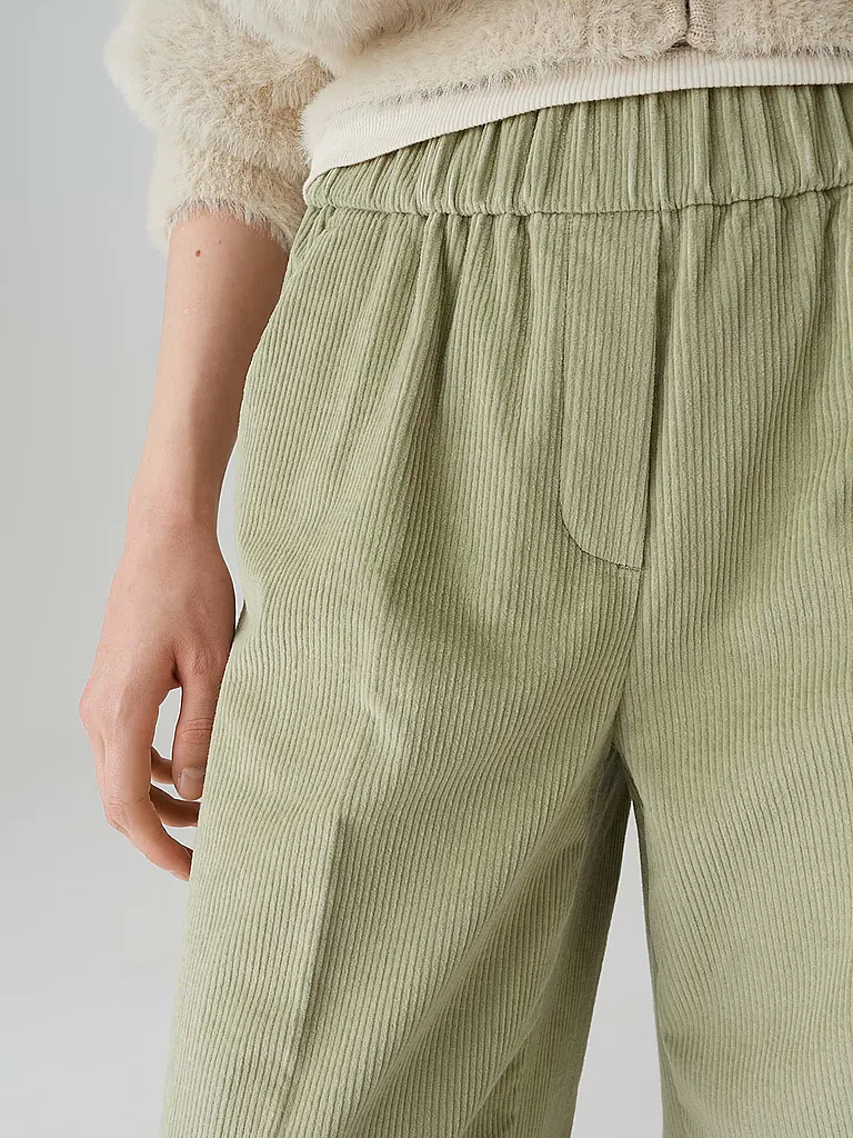 OPUS PANTS | Marlenehose MUCIA | Hellgrün