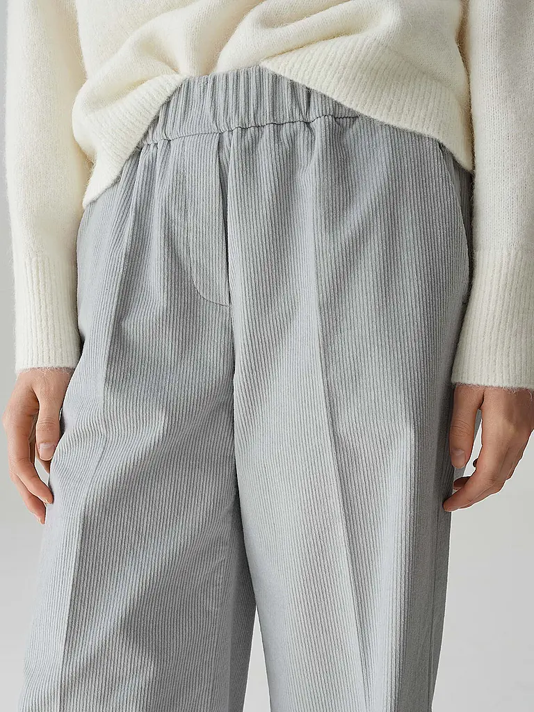 OPUS PANTS | Marlenehose MUCIA | Hellgrau