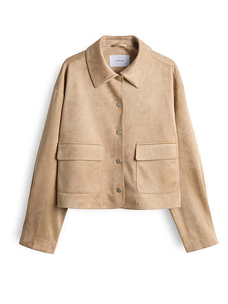 OPUS | Jacke in Lederoptik JELIS