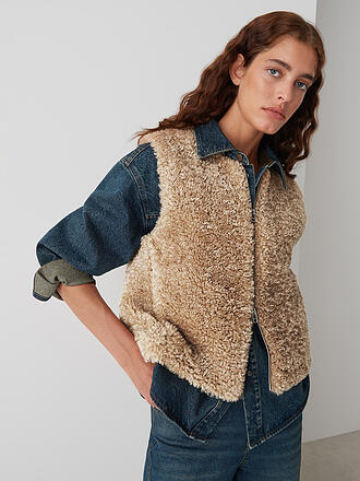 OPUS | Gilet in Felloptik WAHIDA