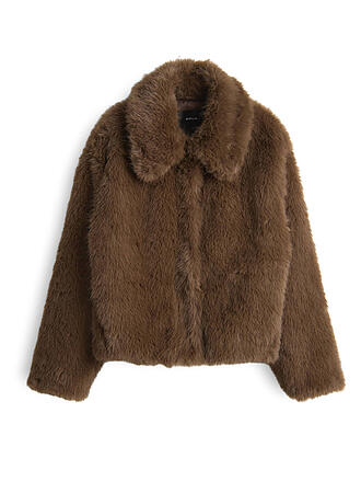 OPUS | Jacke in Felloptik HAJORA