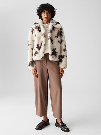 OPUS | Jacke in Felloptik HAJORA