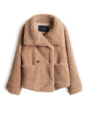 OPUS | Jacke in Felloptik HALKO
