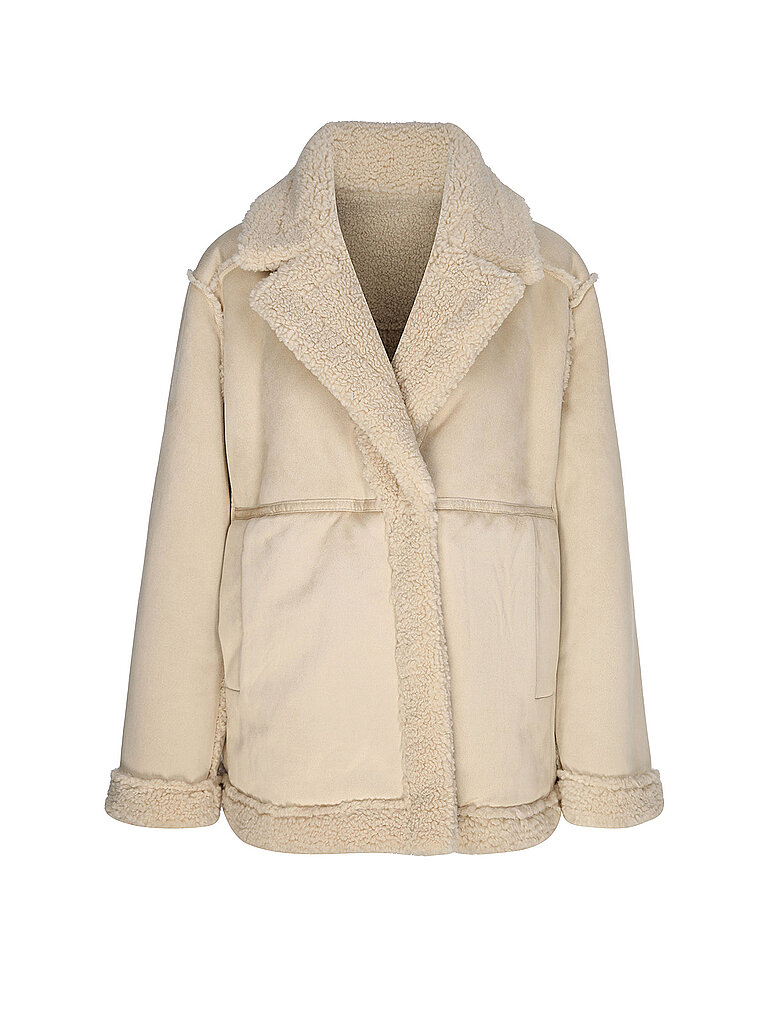 OPUS Wendejacke in Felloptik HENOLA beige | 38