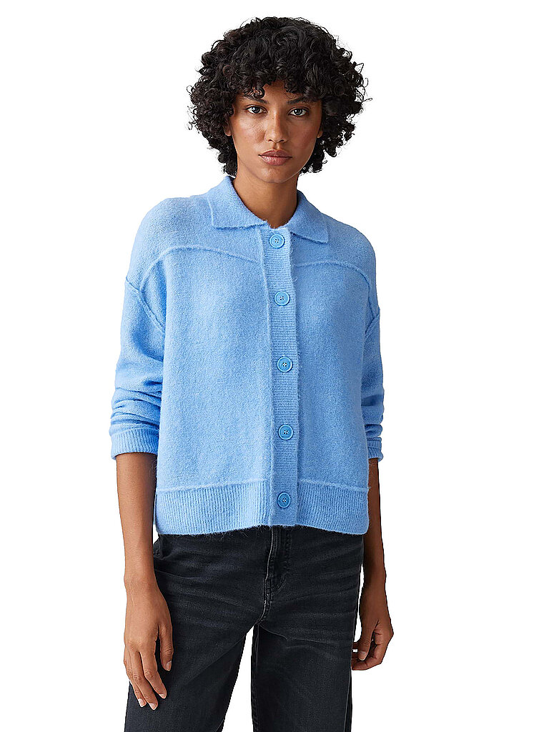 OPUS Strickjacke DANEKE hellblau | 40