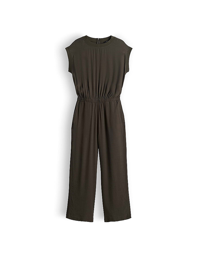 OPUS Jumpsuit MYLEA RIB dunkelgrün | 34
