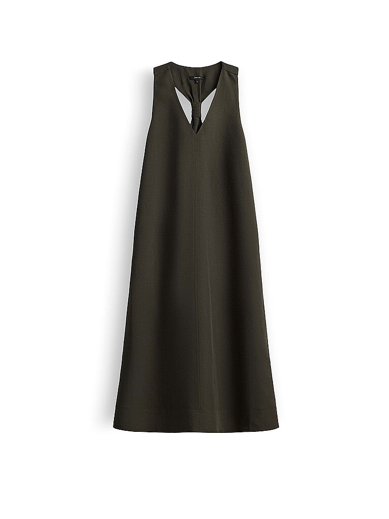 OPUS Midikleid WAKA dunkelgrün | 38