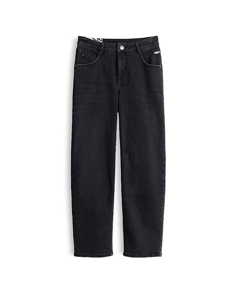 OPUS Jeans Straight Fit 7/8 MINAH HONESTY grau | 38/L28