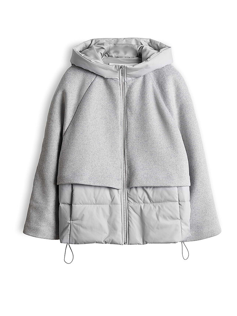 OPUS Leichtsteppjacke HALENKOS hellgrau | 34