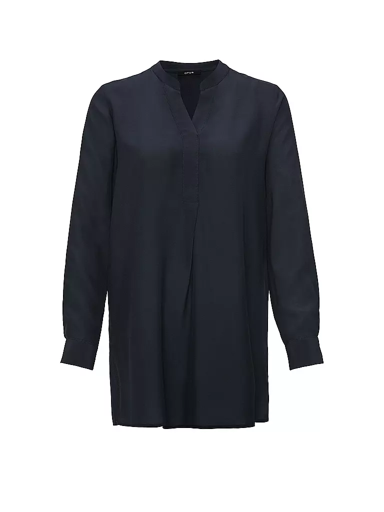 OPUS | Bluse FACURA  | blau