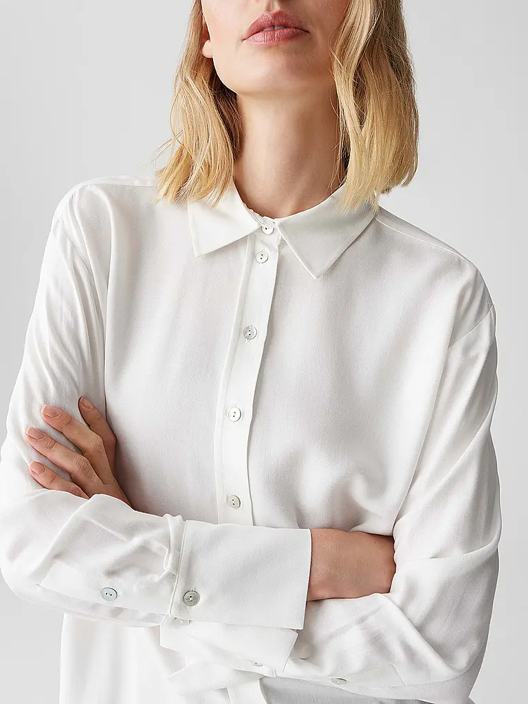OPUS | Bluse FAHLA | weiss