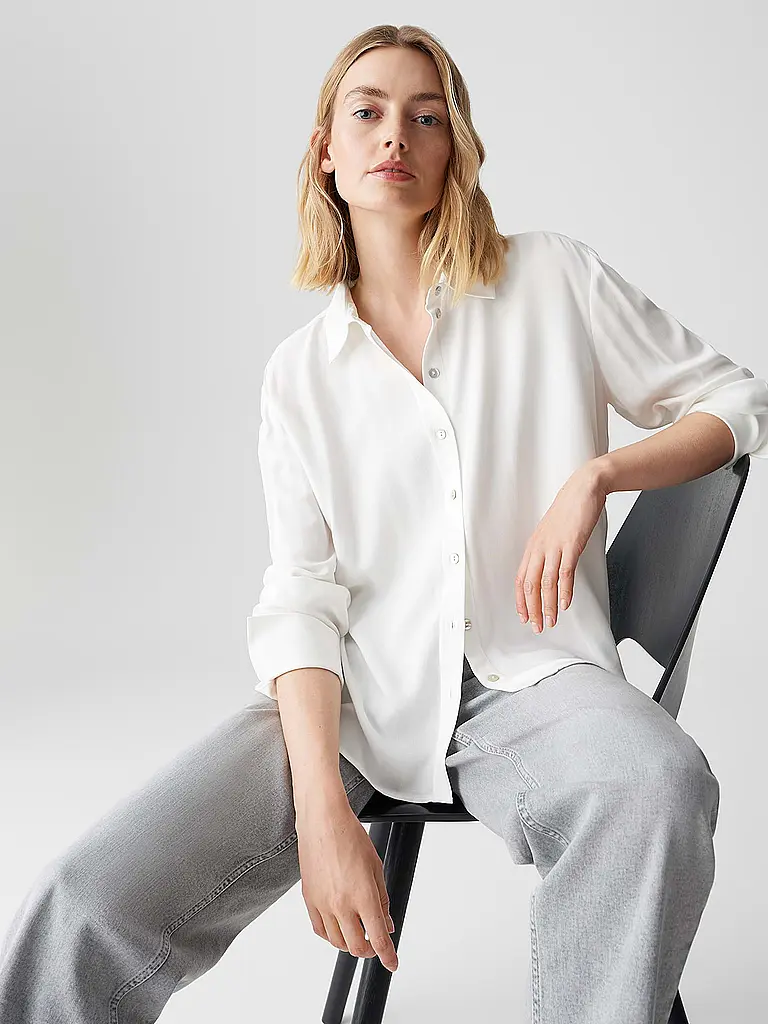 OPUS | Bluse FAHLA | weiss