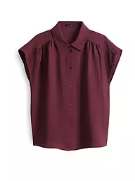 OPUS | Bluse FAIRI | dunkelrot